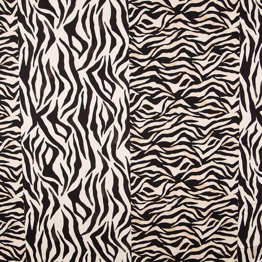 Satin Polyester Brown Tiger - Ribes y Casals