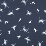 Satin Stork Blue Background - Ribes y Casals