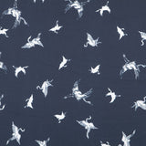Satin Stork Blue Background - Ribes y Casals