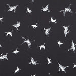 Satin Stork Black Background - Ribes y Casals