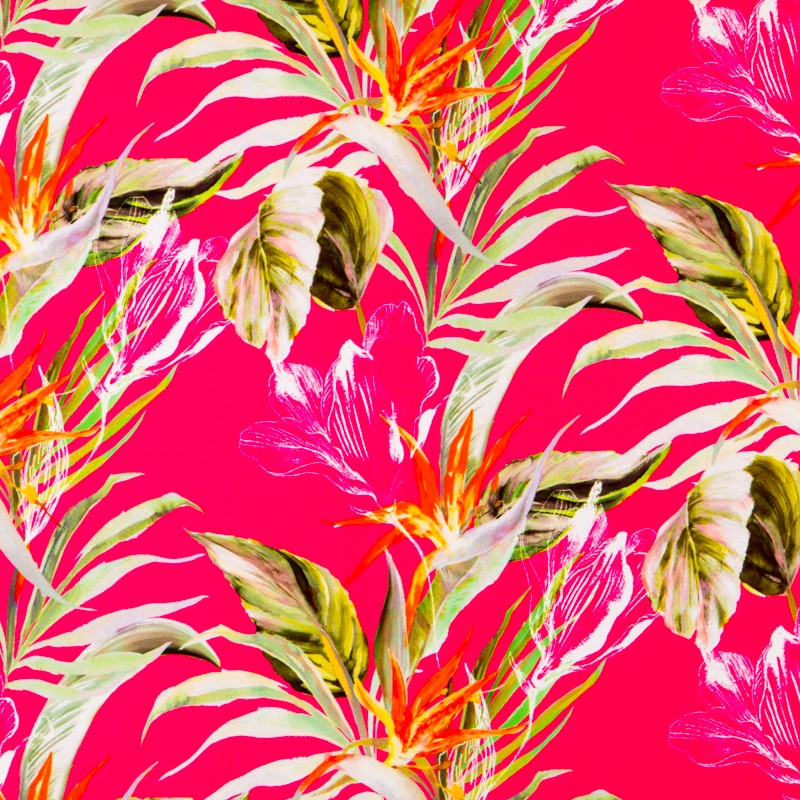 Satin Tropical Fuchsia - Ribes y Casals