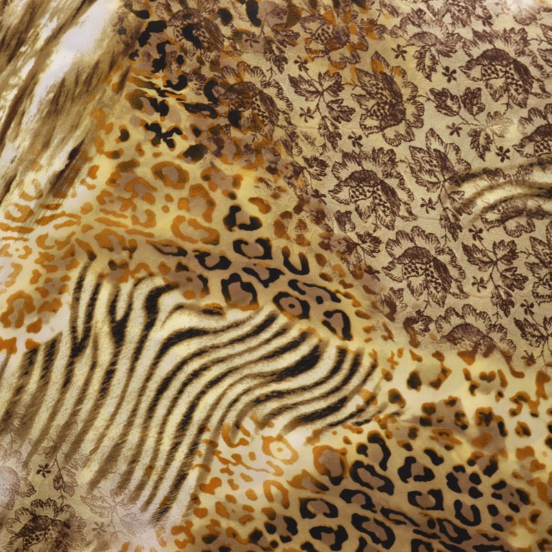 Satin Printed Leopard Mix - Ribes y Casals