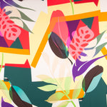 Satiny with Printed Miami Yellow - Ribes y Casals