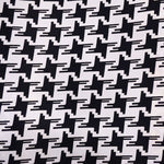 Satin Printed Houndstooth - Ribes y Casals