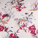 Tropical Pearl Print Satin - Ribes y Casals