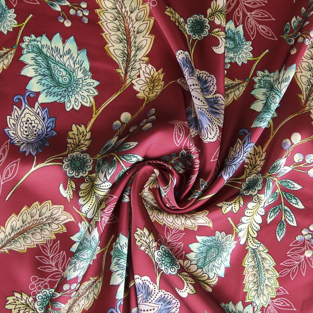 Satin Indian Flower Garnet - Ribes y Casals