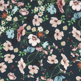 Satin Indian Flower Green - Ribes y Casals