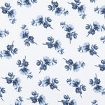 Floral Satin White Background - Ribes y Casals