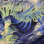 Satin Leaf Palm tree Blue - Ribes y Casals