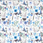 Satin Kimono Summer Blue - Ribes y Casals