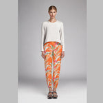 Satin Kimono Tropical Orange - Ribes y Casals