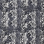 Satin Polyester Leopard Grey - Ribes y Casals