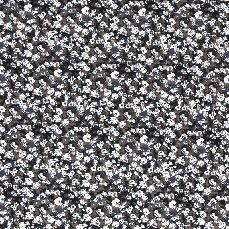 Satin Polyester Liberty Black - Ribes y Casals