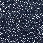 Satin Polyester Dots Navy - Ribes y Casals