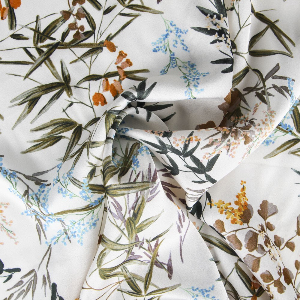 Satin Polyester Tropical White - Ribes y Casals