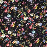 Satin Polyester Tropical Black - Ribes y Casals