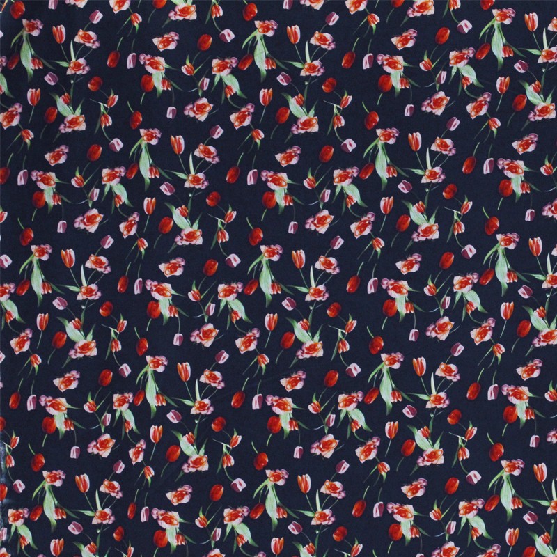 Satin Polyester Tulip Aquamarine - Ribes y Casals