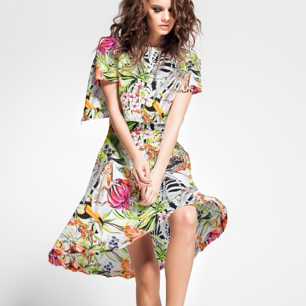 Italian Satin Silk Wild Flower - Ribes y Casals