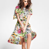 Italian Satin Silk Wild Flower - Ribes y Casals