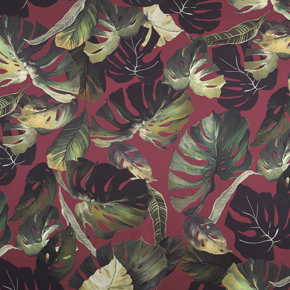 Satin Bordeaux Tropical - Ribes y Casals
