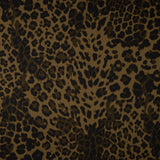 Animal Print Khaki Satin - Ribes y Casals