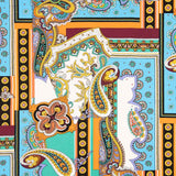 Popelín Viscosa Batik Rojo - Ribes y Casals
