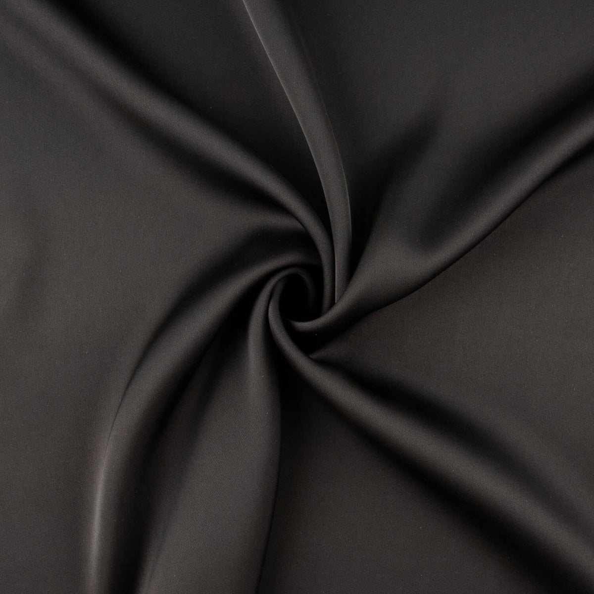 Double-Faced Polyester Satin – Black - Ribes y Casals