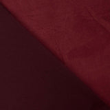 Burgundy Scuba Suede Fabric - Ribes y Casals