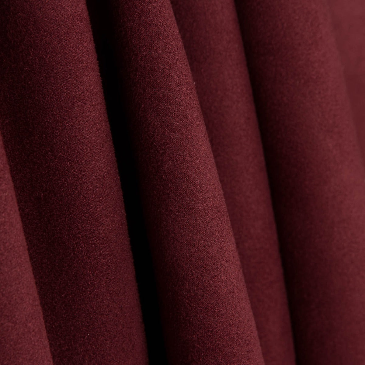 Burgundy Scuba Suede Fabric - Ribes y Casals