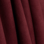 Burgundy Scuba Suede Fabric - Ribes y Casals