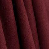 Burgundy Scuba Suede Fabric - Ribes y Casals