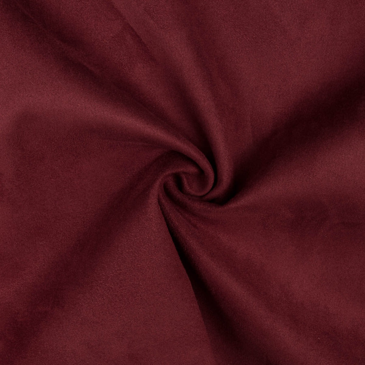 Burgundy Scuba Suede Fabric - Ribes y Casals
