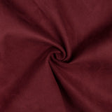 Burgundy Scuba Suede Fabric - Ribes y Casals
