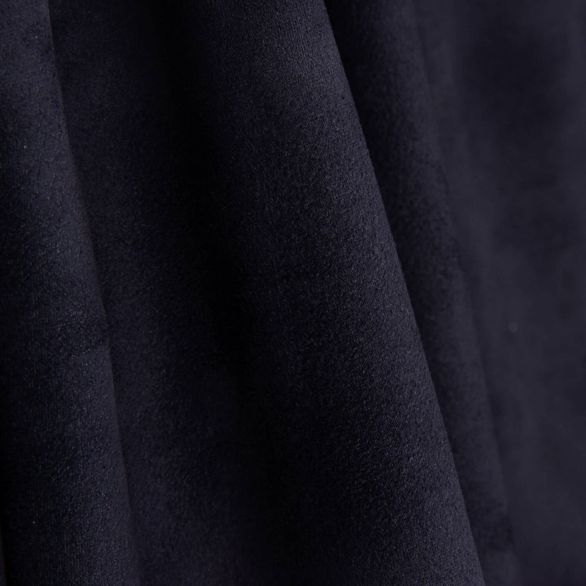 Navy blue Scuba suede-effect fabric | Elegant, structured and easy to ...