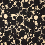 Polyester Circles Black - Ribes y Casals