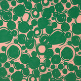 Polyester Polka Dots Green - Ribes y Casals