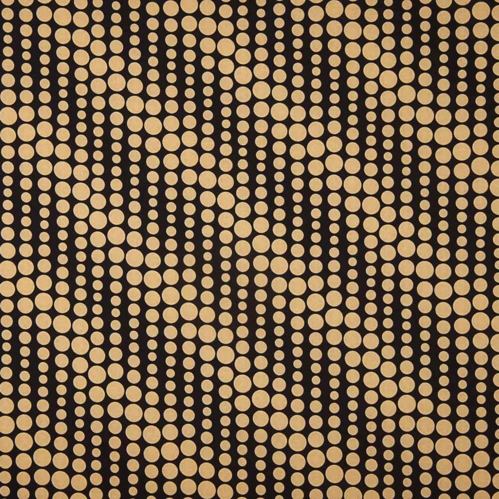 Polyester Polka Dots Black - Ribes y Casals