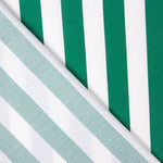 Green Striped Rayon Silk - Ribes y Casals