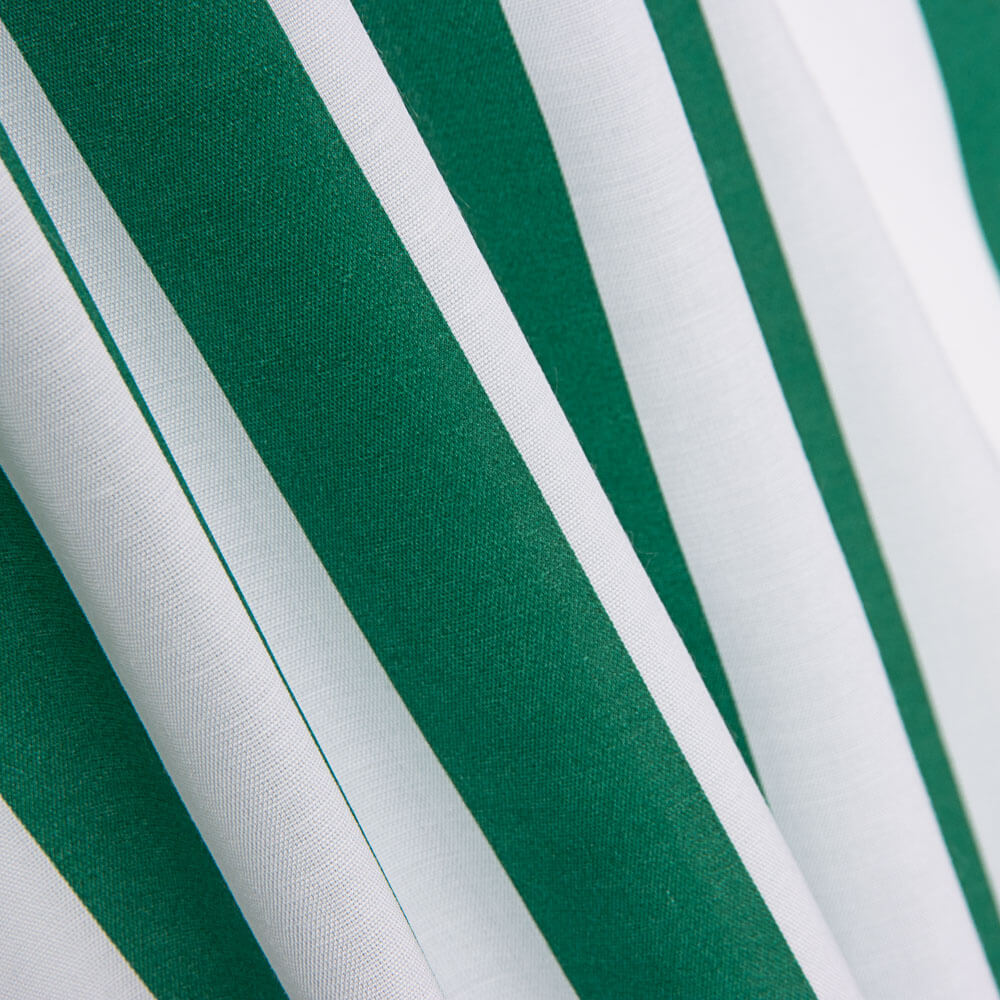 Green Striped Rayon Silk - Ribes y Casals