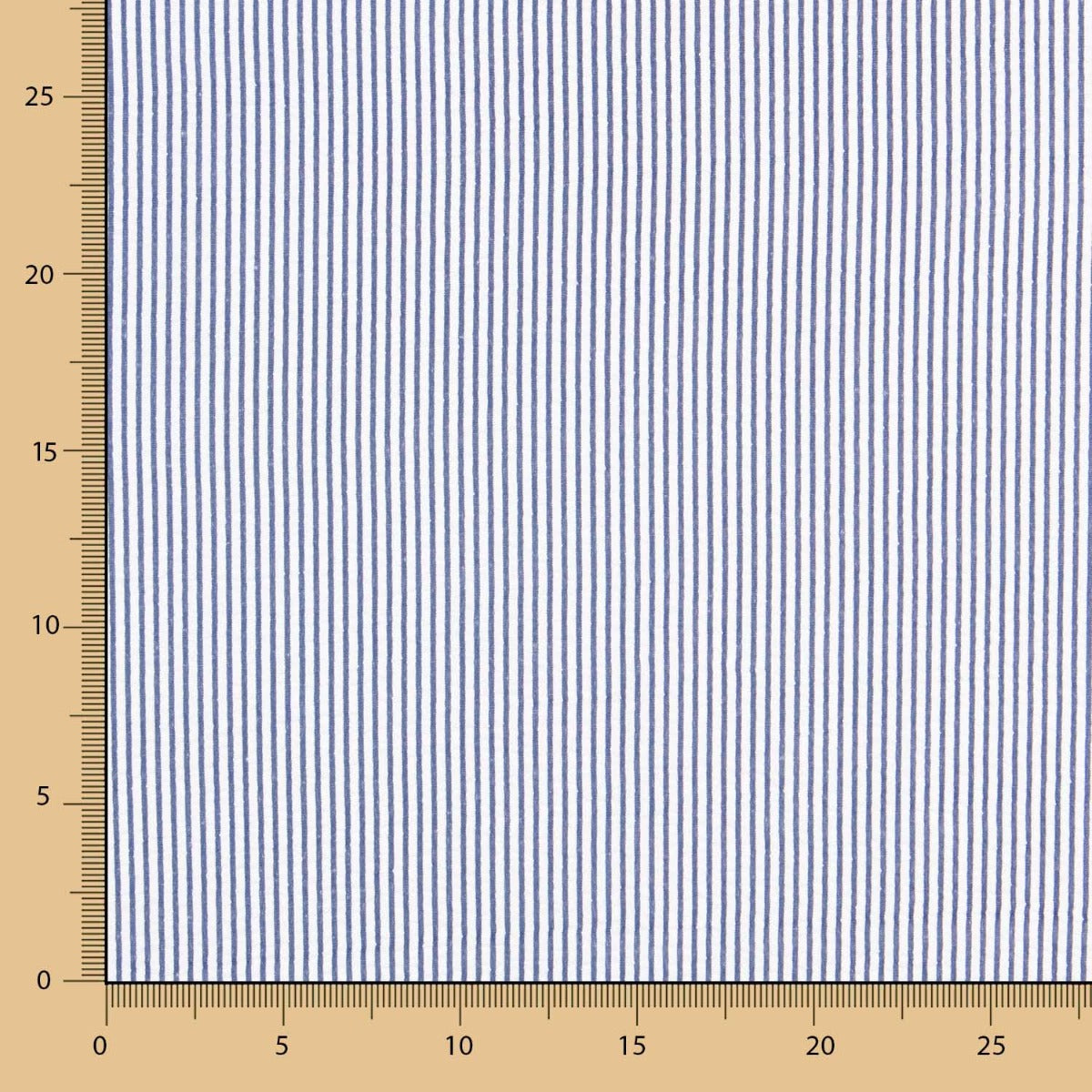 Tela Seersucker Rayas Marino - Ribes y Casals