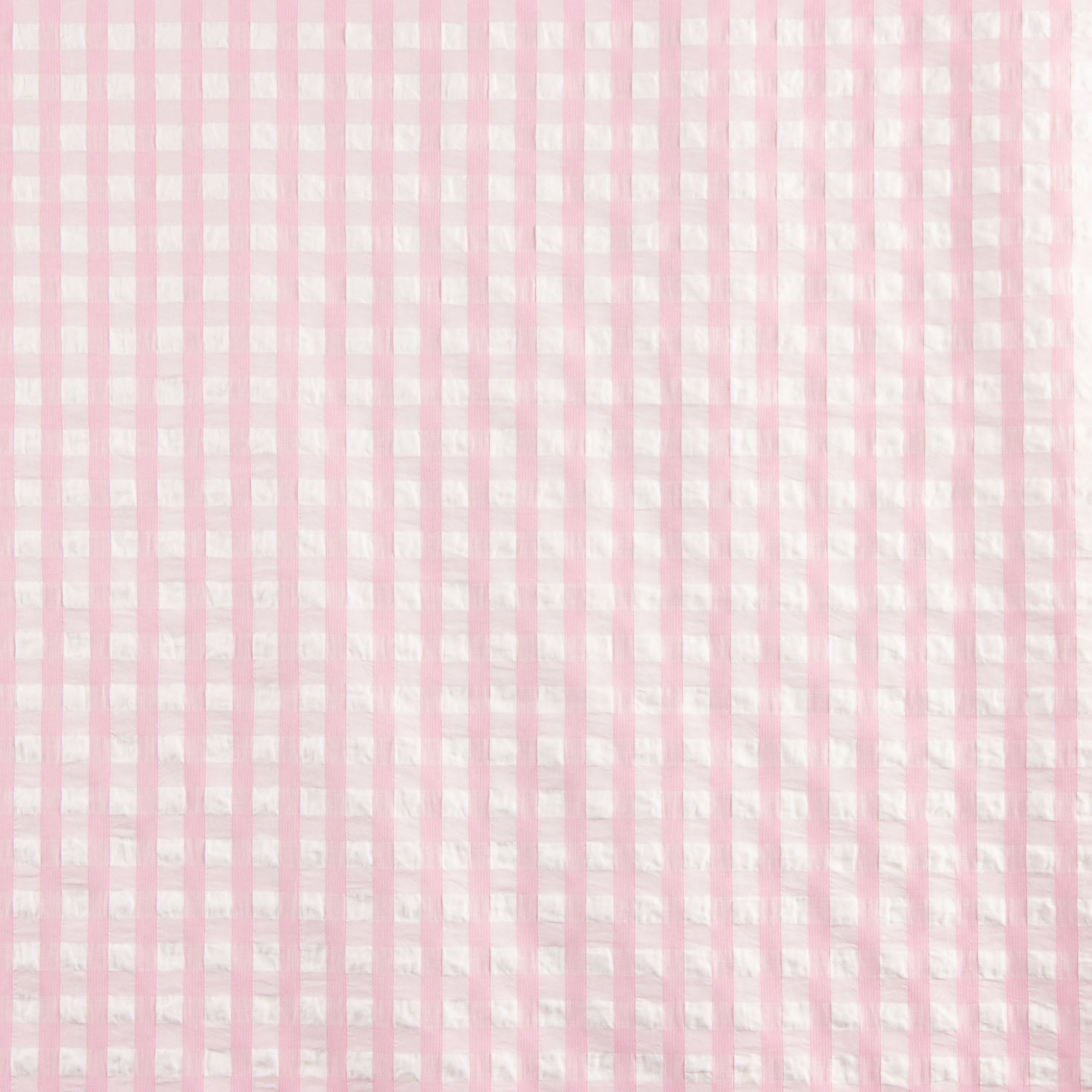 Seersucker Tencel Maxi Pink Check - Ribes y Casals