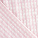 Seersucker Tencel Maxi Pink Check - Ribes y Casals