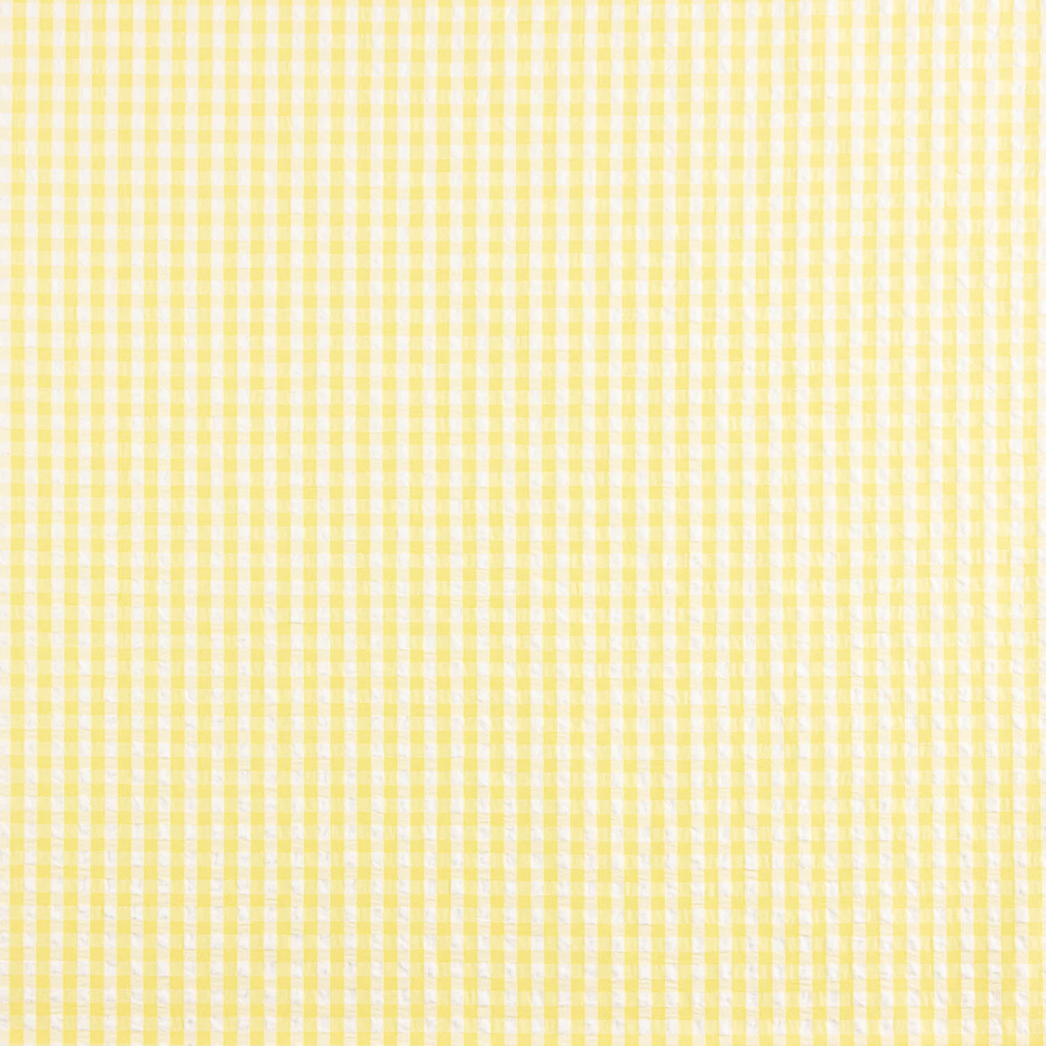 Seersucker Tencel Mini Yellow Check - Ribes y Casals