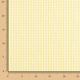 Seersucker Tencel Mini Yellow Check - Ribes y Casals