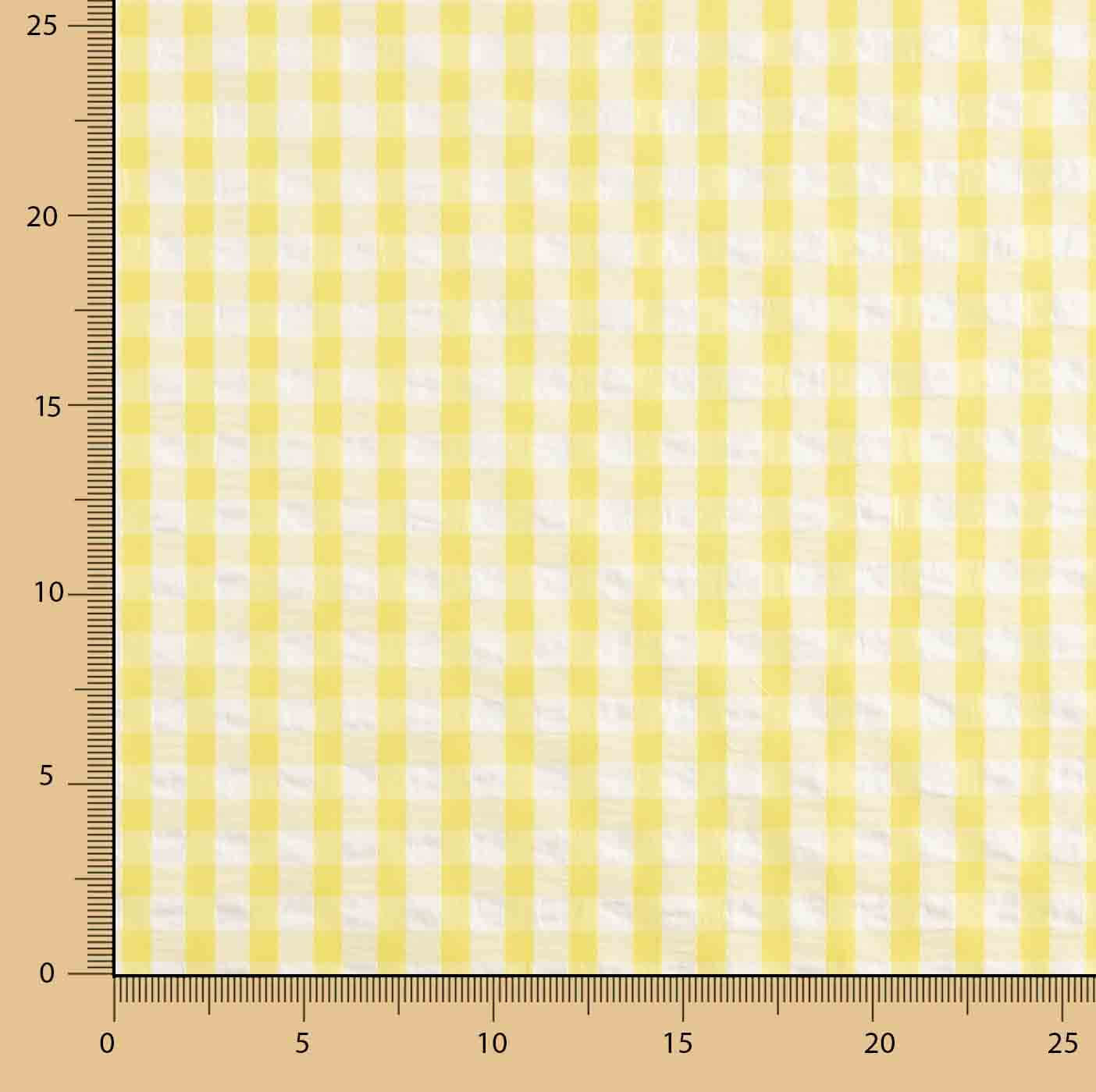 Seersucker Tencel Maxi Yellow Check - Ribes y Casals