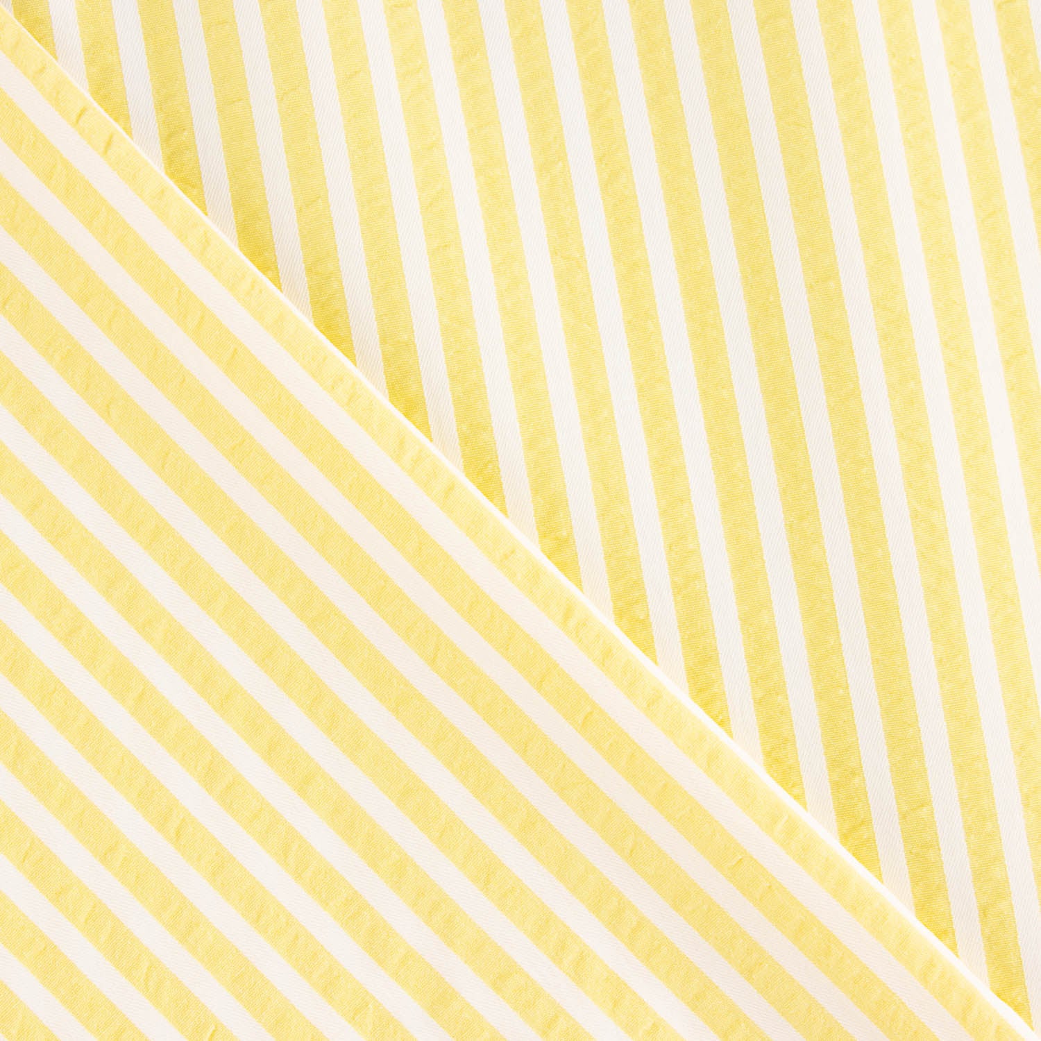 Seersucker Tencel Stripes Yellow - Ribes y Casals
