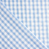 Seersucker Tencel Maxi Blue Check - Ribes y Casals