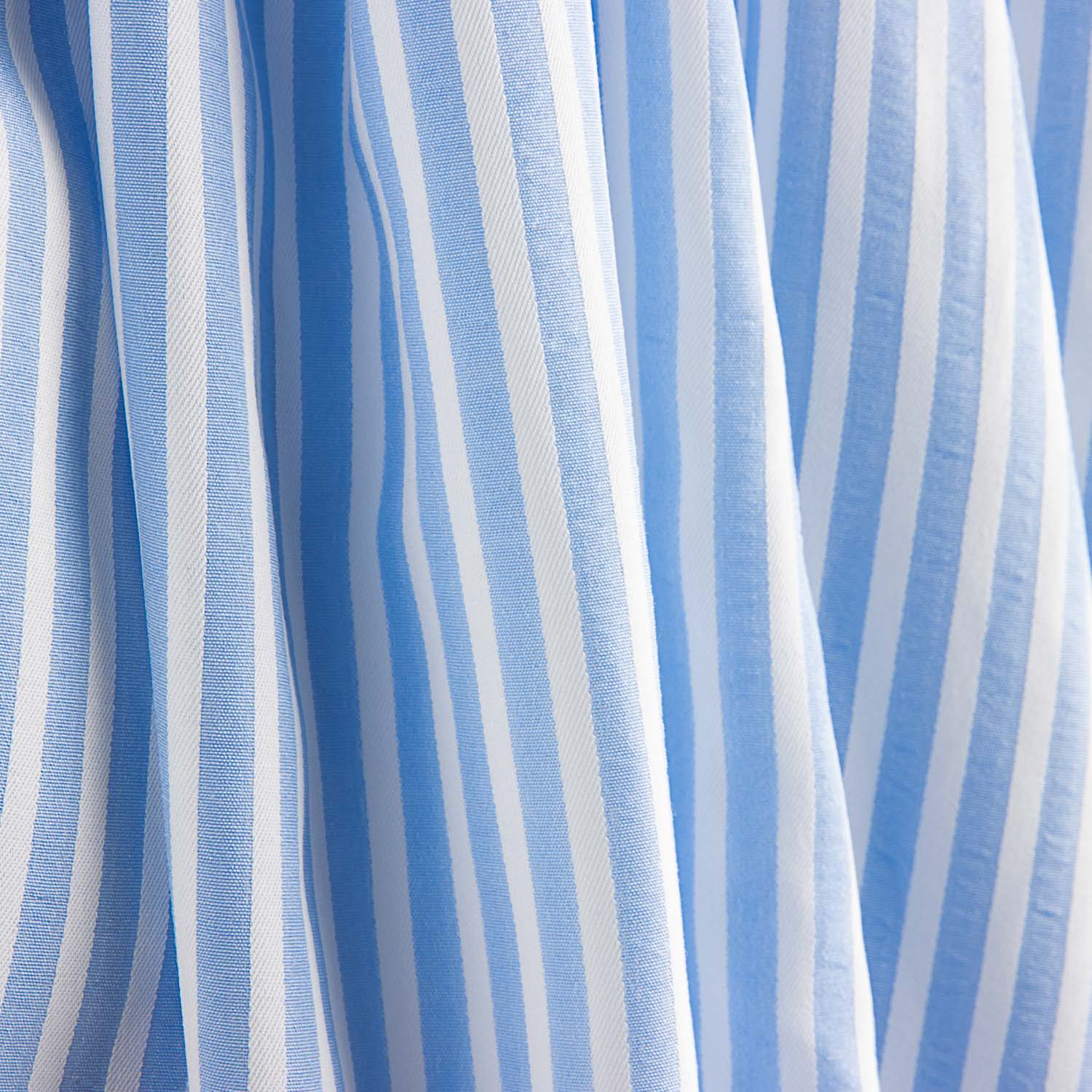 Seersucker Tencel Blue Stripes - Ribes y Casals