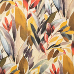 Terracotta Watercolour Jungle Print Cotton Canvas - Ribes y Casals