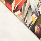 Terracotta Watercolour Jungle Print Cotton Canvas - Ribes y Casals